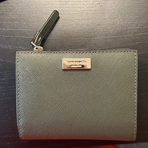 Small Kate Spade Olive Green Wallet